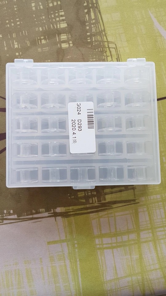 krabička plastová (box) na cívky - 25ks plná cívek kovová pro CB chapače
