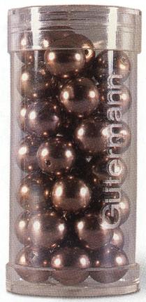 skleněné perličky našívací 8mm-44ks různé barvy