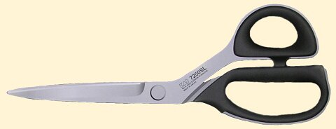 profesionální krejčovské nůžky odlehčené KAI 7250 SL 250mm