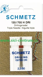 trojjehla Schmetz - 2,5mm/3x80