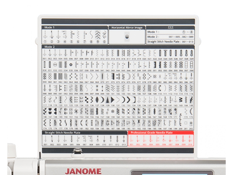 šicí stroj Janome MC 6700 Profesional-4