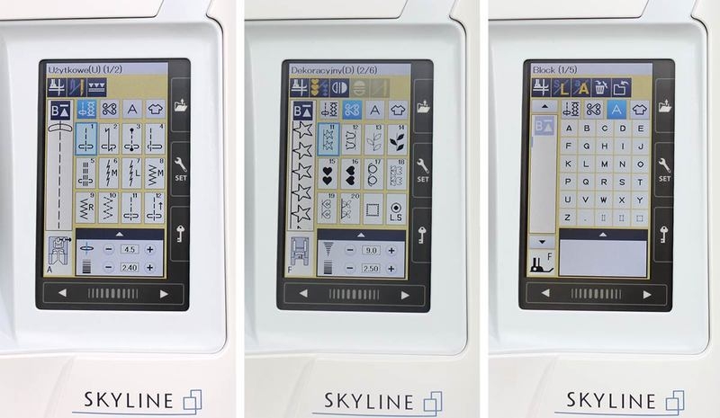 šicí stroj Janome Skyline S7 + balení 10jelel ORGAN zdarma-2