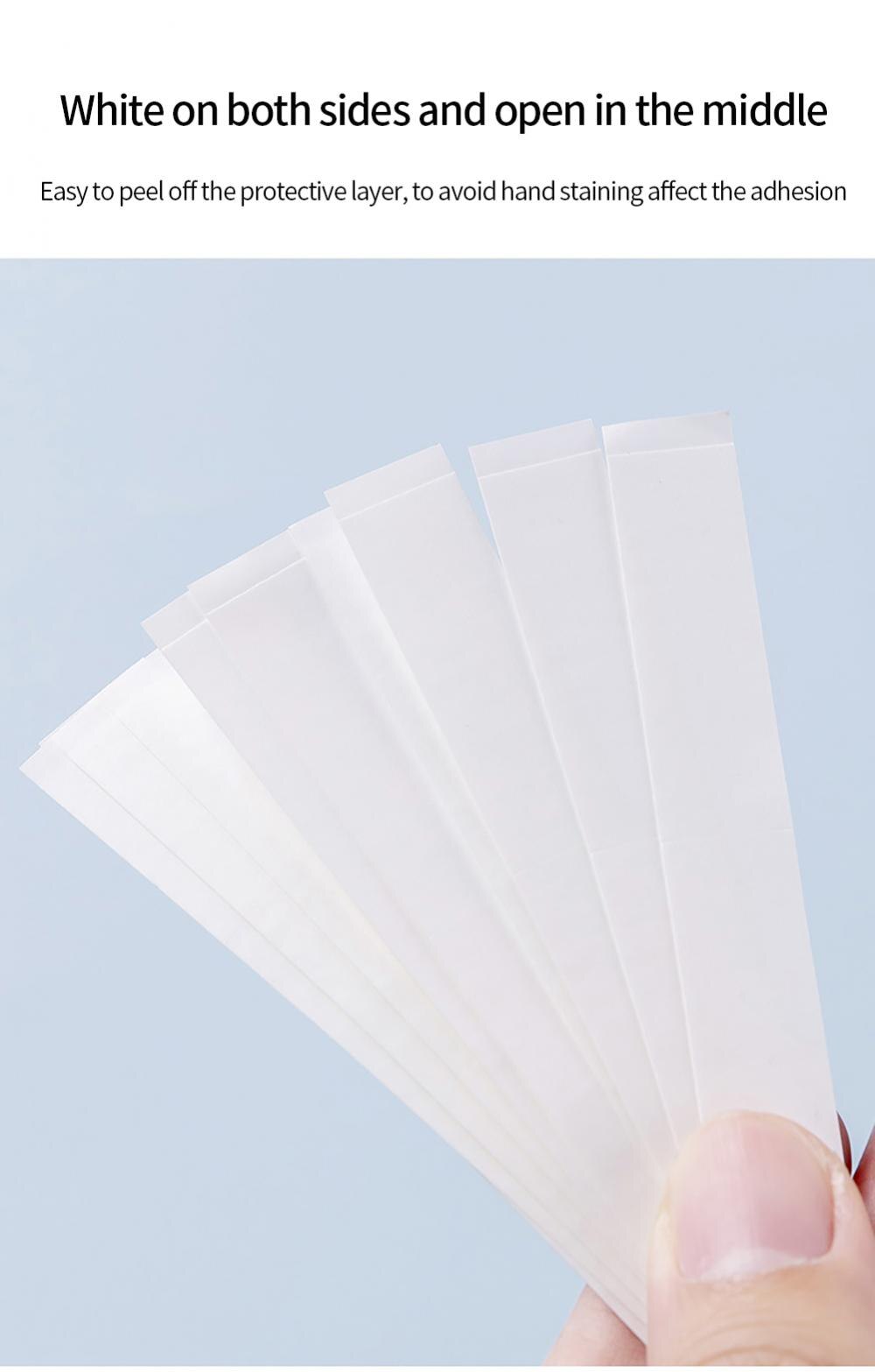 pásek fixační obousranně lepící na dekolt 1,2x8,5cm - 108ks-5