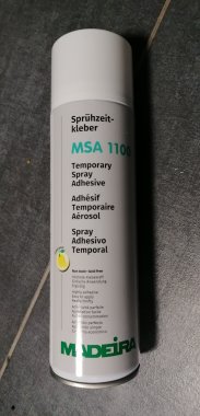 dočasné lepidlo Madeira spray MSA 1100 / 500ml
