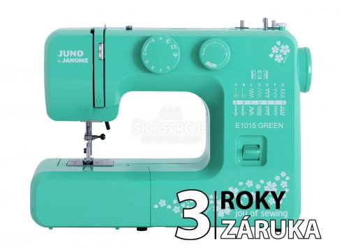 šicí stroj JUNO E1015 GREEN