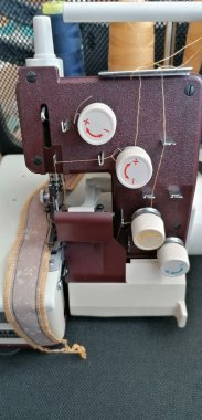 Overlock repasovaný - celokovový, original ( made in Japan )4 nitný s deferenciálem s dlouhou životností. CALANDA 791