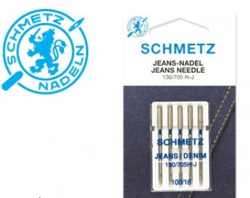jehla Schmetz 705H/100-5ks Jeans