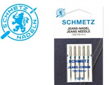 jehla Schmetz 705H/110-5ks Jeans