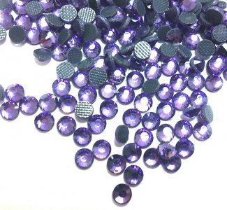 5mm nalep.kamínky broušené tanzanite