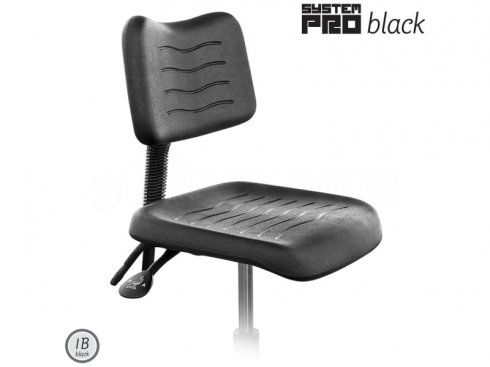 židle stavenicový systém PRO- plastová pro oděvní průmysl   -šroubový systém bez koleček.