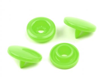 patentky/druky plastové narážecí vel.18(12mm) barva zelená bal. 10ks