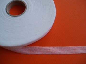 osnovní zažehlovací pásek bílý 15mm, perforovaný