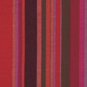 látka roman stripe-wovens-blood oran 100%bavlna             110cm šíře, rowen Stripes by Kaffe Fassett