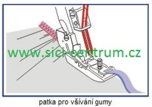 patka na gumu pro Bernette 42/44/48