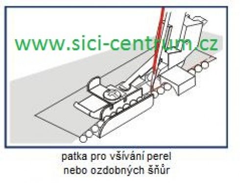 patka pro všívání perel Bernette 44/48