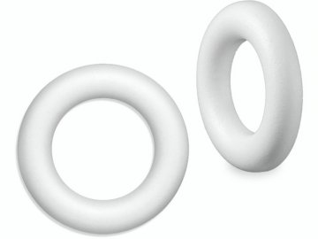 styropor tvarovky kruh plochý 17cm