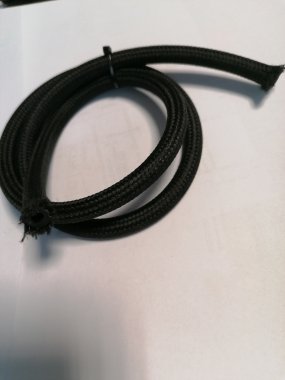 hadice na páru tlaková černá gumová- COMEL original 2,2m