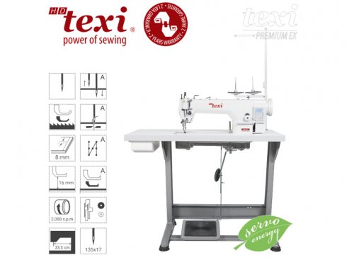 průmyslový šicí stroj TEXI WALKER spodní a patkové podávání