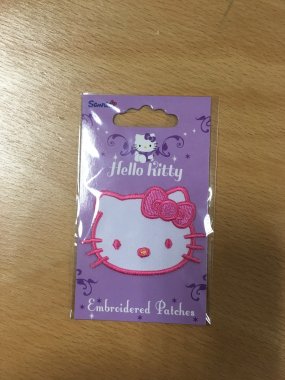 nažehlovačka hello kitty mašlička