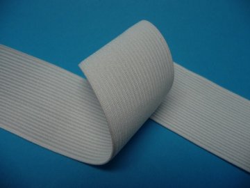 guma prádlová šíře 40mm režná bílá