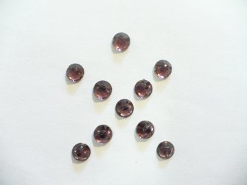 štrasové kameny fialové malé 10ks