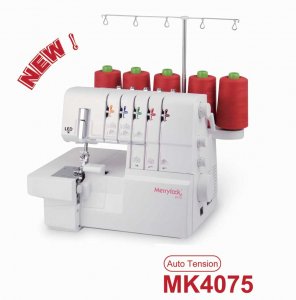 overlock a coverlock Merrylock MK 4075 + sada jehel zdarma