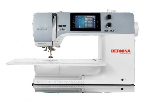 šicí stroj Bernina 570 QE VIO + vyš.modul - záruka 5let