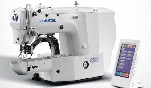 Jack T1900BS elektronický závorovací šicí stroj - ryglovačka