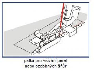 patka pro všívání perel/ozdob Gritzner 788, Profilock 800