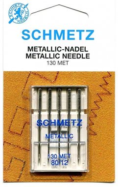 jehla vyšívací na kovové nitě 130/705H-80 Schmetz