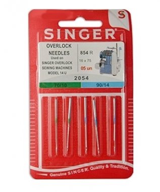 jehla Schmetz 2054/90Standart pro overlocky Singer 14U bal.1 0ks.