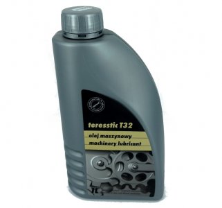 olej minerální čirý na šicí stroje průmyslové pro overlocky a interlocky Teresstic T32 baleno 1l