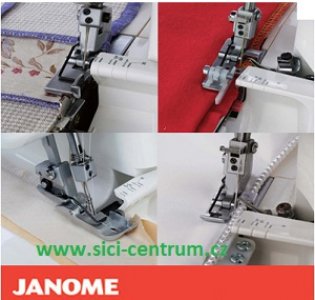 sestava 4 patek pro Janome overlock